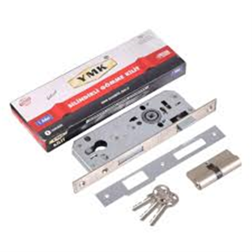 YMK SİLİNDİRLİ GÖMME KİLİT 35 MM SATEN KARE